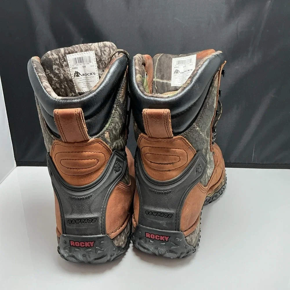 Rocky Rampage 800‎ Gram Thinsulate Vibram Size 9 Men's Boots 8992